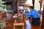 พิธีทำบญและฟังเทศน์ บทพระธรรมเทศนาเฉลิมพระธรรมบารมีใน 